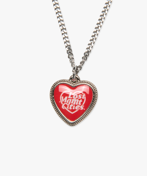 LMCの「HEART TYPO PENDANT NECKLACE red（ネックレス・レディース・その他・ONE SIZE）」の9枚目の写真