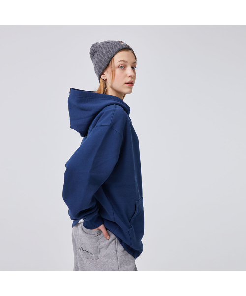 DANGLEDROP(ダングルドロップ)の「ダングルダングルフードブルー(パーカー・メンズ・その他・M/L/XL)」の3枚目の写真