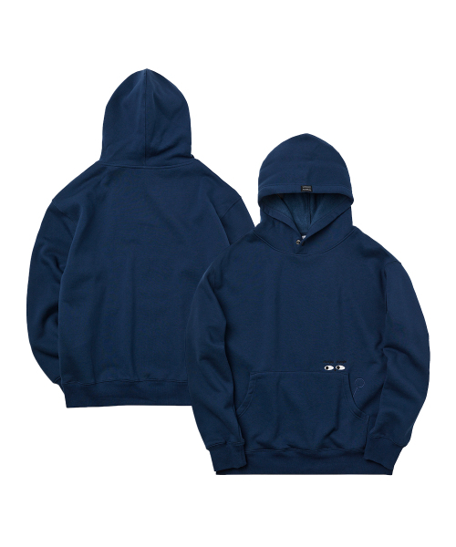 DANGLEDROP(ダングルドロップ)の「ダングルダングルフードブルー(パーカー・メンズ・その他・M/L/XL)」の4枚目の写真