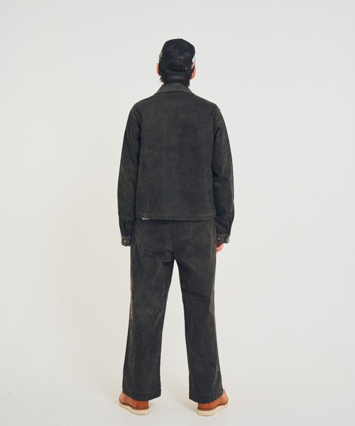 EFFECTEN(エフェクテン)の「【EFFECTEN】Studs work wide pants(その他パンツ・メンズ・ブラック・MEDIUM)」の13枚目の写真