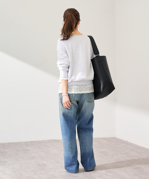 FRAMeWORK（フレームワーク）の「&MYUQ/アンドミューク JUNO light（ショルダーバッグ・レディース・ブラック/ウッド・FREE）」の4枚目の写真