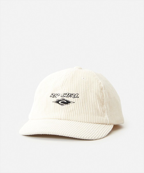 rip curl（リップカール）の「【RIPCURL（リップカール）】DIAMOND ICON CORD CAP/ワンポイントロゴ　コーデュロイ　キャップ・帽子（キャップ・レディース・クリーム・FREE）」の4枚目の写真