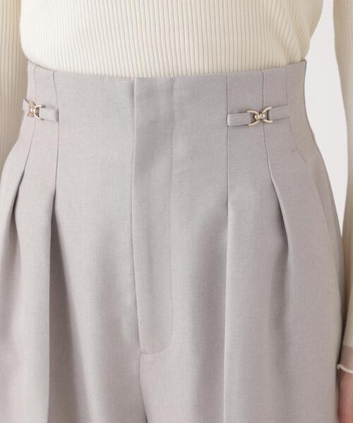 PROPORTION BODY DRESSING（プロポーションボディドレッシング）の「ビットハイウエストワイドパンツ / 1216130201（その他パンツ・レディース・ブラウン/ピンク/グレー・MEDIUM/P/S/SMALL）」の22枚目の写真