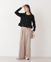 PROPORTION BODY DRESSING（プロポーションボディドレッシング）の「ビットハイウエストワイドパンツ / 1216130201（その他パンツ）」