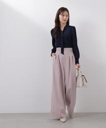 PROPORTION BODY DRESSING | ビットハイウエストワイドパンツ / 1216130201(その他パンツ)