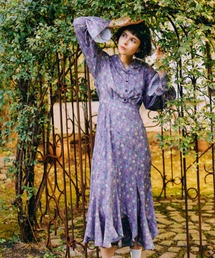 mysty woman | ヴィンテージフラワーワンピース 652149(ワンピース)