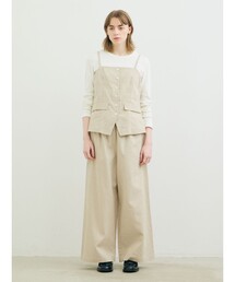 MARMARMAR リネンブレンドワイドパンツ