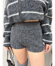 EVRIS | コンパクトニットショートパンツ【セットアップ着用可能】(その他パンツ)