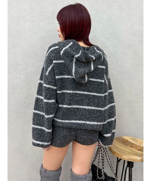 EVRIS(エヴリス)の「コンパクトニットショートパンツ【セットアップ着用可能】(その他パンツ・レディース・ブラウン/ブラック/ピンク・FREE)」の14枚目の写真