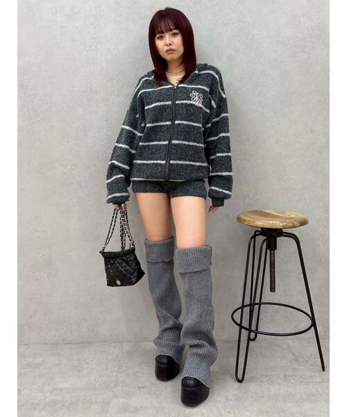 EVRIS(エヴリス)の「コンパクトニットショートパンツ【セットアップ着用可能】(その他パンツ・レディース・ブラウン/ブラック/ピンク・FREE)」の17枚目の写真