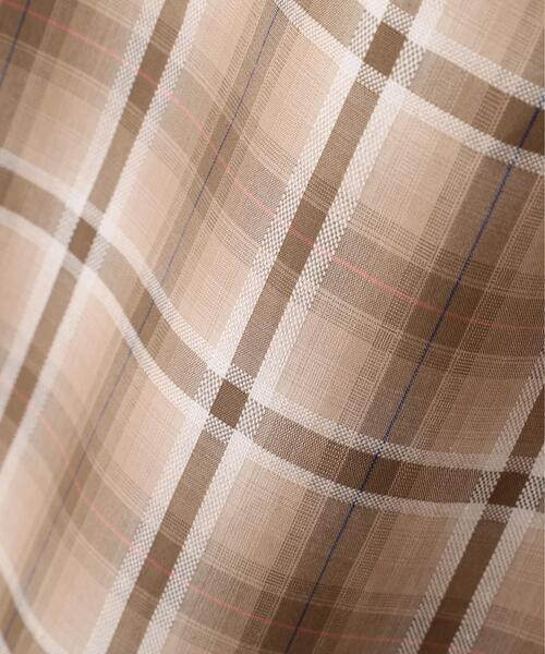 human woman（ヒューマンウーマン）の「◆オリジナル先染めチェックタックスカート（スカート・レディース・ダークインディゴブルー/ベージュ系その他3・SMALL/MEDIUM）」の22枚目の写真