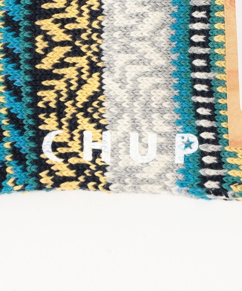 BEAMS(ビームス)の「CHUP / HELGEN(ソックス/靴下・メンズ・グリーン系その他2/ネイビー・ONE SIZE)」の4枚目の写真