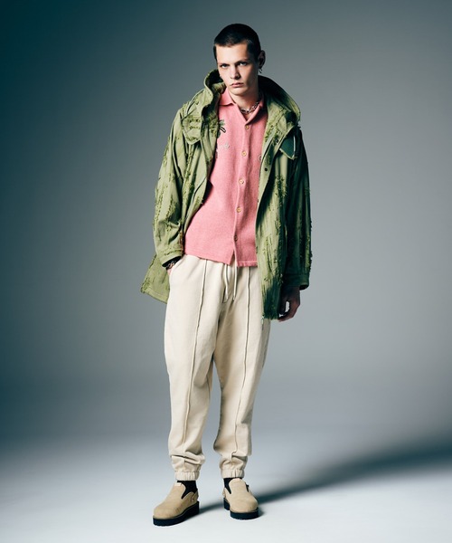 glamb（グラム）の「Fade Sweat Jogger Slacks / フェイドスウェットジョガースラックス（スウェットパンツ・メンズ・ブラック/ワイン/ホワイト・S/M/L）」の19枚目の写真