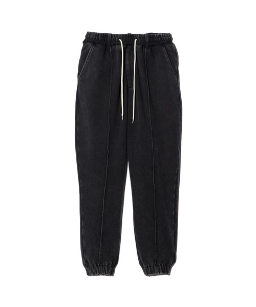 glamb（グラム）の「Fade Sweat Jogger Slacks / フェイドスウェットジョガースラックス（スウェットパンツ・メンズ・ブラック/ワイン/ホワイト・S/M/L）」の6枚目の写真