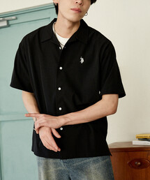 U.S. POLO ASSN.（ユーエスポロアッスン）の「U.S. POLO ASSN.U.S. POLO ASSN. × PUBLUX/ユーエスポロアッスン 別注　ワンポイント オープンカラーシャツ　限定展開（シャツ/ブラウス）」