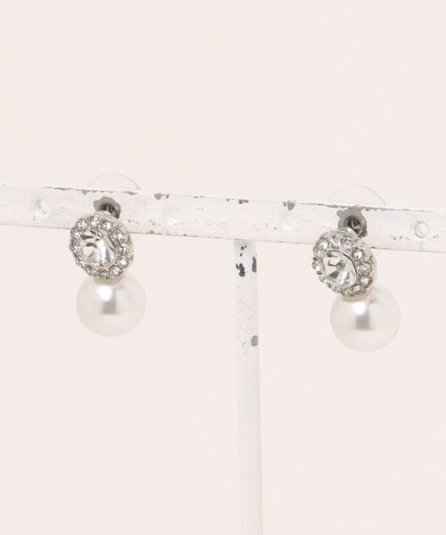 Burner(バーナー)の「【Sonu jewelry(ソヌジュエリー)】パールドロップピアス son-pierce-50-5【RBTS】(リング・レディース・シルバー系その他2・FREE)」の1枚目の写真
