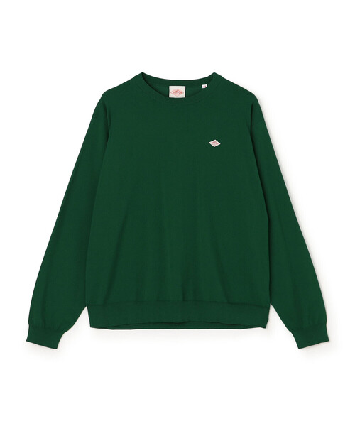 DANTON（ダントン）の「Men’s Jersey Knit Crew Neck Pullover（ニット/セーター・メンズ・ブラウン系その他2/ブルー/グレー/ブラック/ライトブルー/グリーン・44/42/40/38）」の4枚目の写真