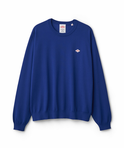 DANTON（ダントン）の「Men’s Jersey Knit Crew Neck Pullover（ニット/セーター・メンズ・ブラウン系その他2/ブルー/グレー/ブラック/ライトブルー/グリーン・44/42/40/38）」の7枚目の写真