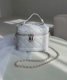 ROYAL PARTY（ロイヤルパーティー）の「パールビジューヴァニティーBAG（ショルダーバッグ）」