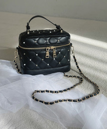 ROYAL PARTY（ロイヤルパーティー）の「パールビジューヴァニティーBAG（ショルダーバッグ）」