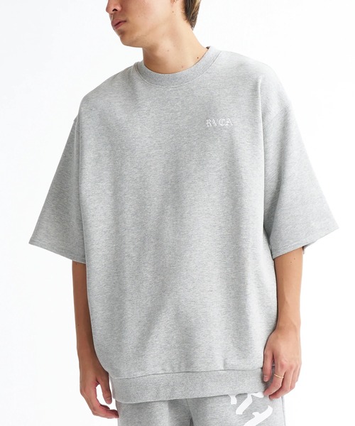 RVCA(ルーカ)の「RVCA メンズ BACK SIDE ARCH IRON SS トレーナー 【2026年春夏モデル】/ルーカ半袖スウェット(スウェット・メンズ・ホワイト/ブラック/ブラック系その他/ヘザーグレー・X-LARGE/LARGE/MEDIUM/SMALL)」の13枚目の写真