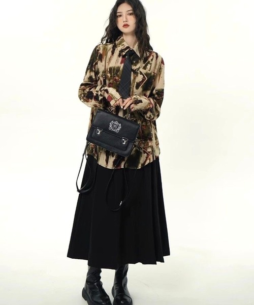 CANVAS+(キャンバスプラス)の「【CANVAS+】ニュアンス柄シャツ(シャツ/ブラウス・レディース・A/B・M)」の21枚目の写真