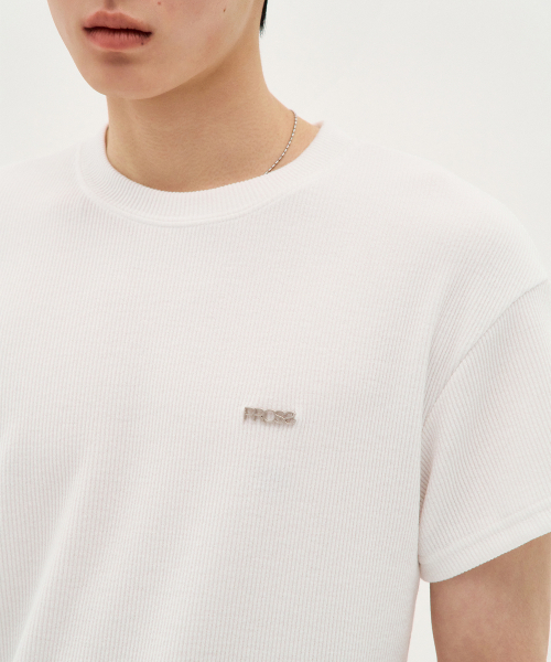 PROCESS(プロセス)の「Structured Fit Short-Sleeve - White(Tシャツ/カットソー・メンズ・ホワイト・FREE)」の2枚目の写真