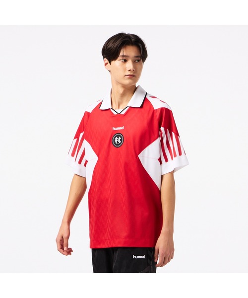 hummel(ヒュンメル)の「hummel/ヒュンメル H.FC ゲームシャツ(その他トップス・メンズ・ブルー/ブラック/レッド・M/L/XL)」の1枚目の写真