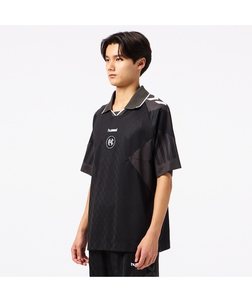 hummel(ヒュンメル)の「hummel/ヒュンメル H.FC ゲームシャツ(その他トップス・メンズ・ブルー/ブラック/レッド・M/L/XL)」の5枚目の写真
