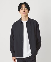 BEAUTY&YOUTH UNITED ARROWS | KOMATSU PACK オーバー キャンプカラー シャツ FORM型 セットアップ対応 撥水 ウォッシャブル(シャツ/ブラウス)