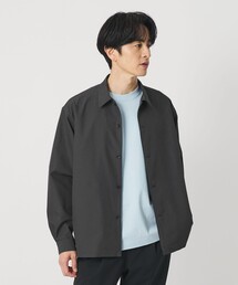 BEAUTY&YOUTH UNITED ARROWS | KOMATSU PACK オーバー キャンプカラー シャツ FORM型 セットアップ対応 撥水 ウォッシャブル(シャツ/ブラウス)