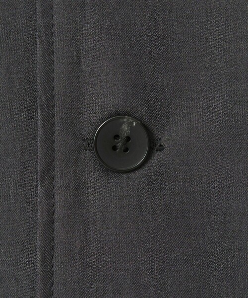 BEAUTY&YOUTH UNITED ARROWS（ビューティーアンドユースユナイテッドアローズ）の「KOMATSU PACK オーバー キャンプカラー シャツ FORM型 セットアップ対応 撥水 ウォッシャブル（シャツ/ブラウス・メンズ・ネイビー/ダークグレー/モカ・XL/L/M/S）」の21枚目の写真