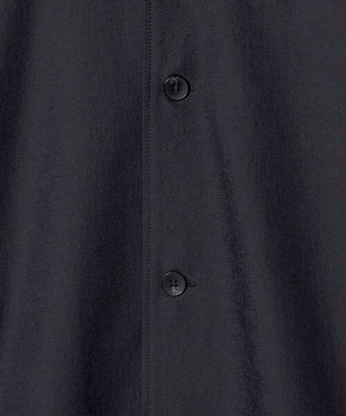 BEAUTY&YOUTH UNITED ARROWS（ビューティーアンドユースユナイテッドアローズ）の「KOMATSU PACK オーバー キャンプカラー シャツ FORM型 セットアップ対応 撥水 ウォッシャブル（シャツ/ブラウス・メンズ・ネイビー/ダークグレー/モカ・XL/L/M/S）」の12枚目の写真