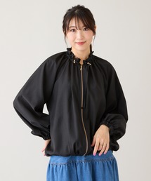 Rose Tiara（ローズティアラ）の「【撥水/UVカット/接触冷感】シアーブルゾン（ブルゾン）」