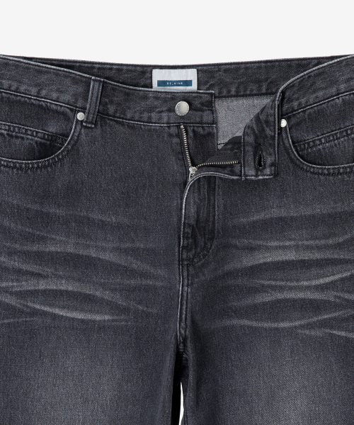 MINDBRIDGE(マインドブリッジ)の「ワイドグレー デニムパンツ(デニムパンツ・メンズ・ダークグレー・36/34/32/30/31/33/29)」の5枚目の写真