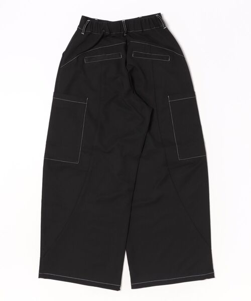 PBLIM(ページボーイリム)の「ミリタリーツイルカーブラインパンツ(カーゴパンツ・レディース・ブラック/カーキ・FREE)」の15枚目の写真