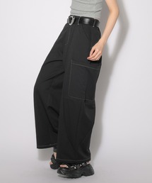 PBLIM | ミリタリーツイルカーブラインパンツ(カーゴパンツ)