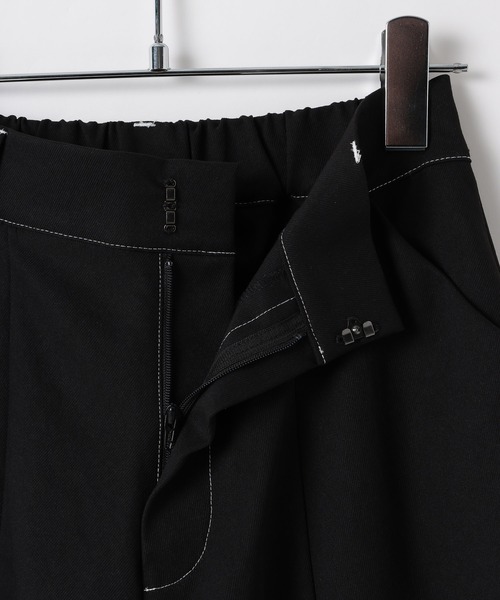 PBLIM(ページボーイリム)の「ミリタリーツイルカーブラインパンツ(カーゴパンツ・レディース・ブラック/カーキ・FREE)」の7枚目の写真