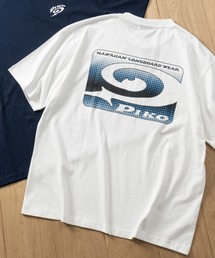 【k】〔PIKO/ピコ〕アソートデザインプリント 半袖Tシャツ/Y2K