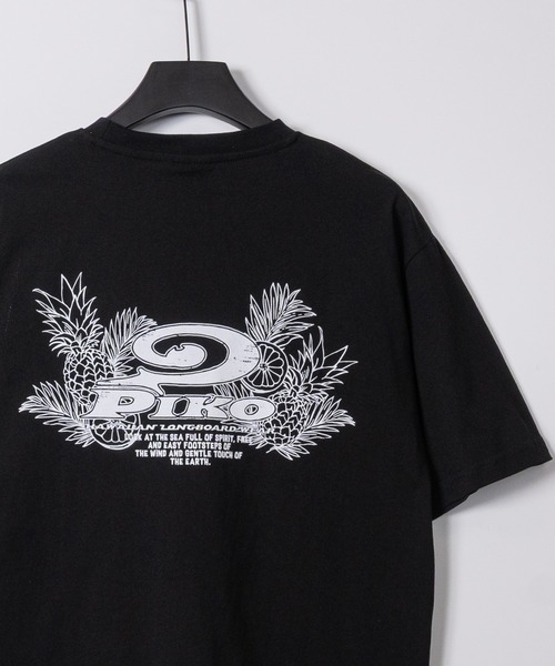 Piko（ピコ）の「【k】〔PIKO/ピコ〕アソートデザインプリント 半袖Tシャツ/Y2K（Tシャツ/カットソー・メンズ・ホワイト系1/ホワイト系2/ブラック系5/ブラック系8/グレー系2/グレー系4/ネイビー系3/ネイビー系6/サックスブルー系9/ホワイト系3/ブラック系4/ホワイト系6/ブラック系1/イエロー系5/ホワイト系8/ホワイト系9・MEDIUM/LARGE/X-LARGE）」の9枚目の写真