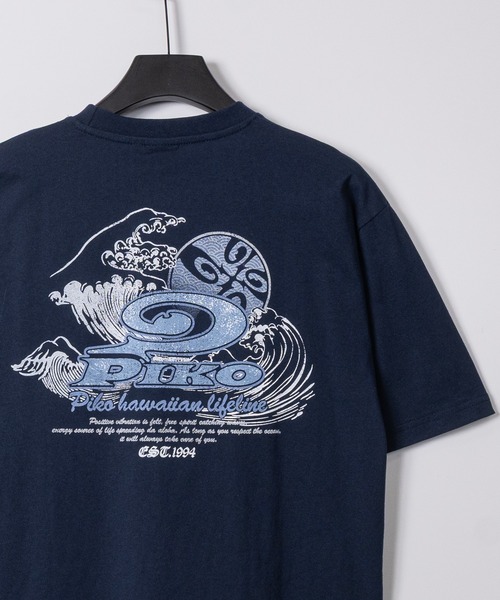 Piko（ピコ）の「【k】〔PIKO/ピコ〕アソートデザインプリント 半袖Tシャツ/Y2K（Tシャツ/カットソー・メンズ・ホワイト系1/ホワイト系2/ブラック系5/ブラック系8/グレー系2/グレー系4/ネイビー系3/ネイビー系6/サックスブルー系9/ホワイト系3/ブラック系4/ホワイト系6/ブラック系1/イエロー系5/ホワイト系8/ホワイト系9・MEDIUM/LARGE/X-LARGE）」の14枚目の写真