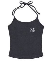 ◇MUCENT◇ブランド直輸入正規品/ENOA ホルターネック クロップ ノースリーブ ENOA HALTER NECK CROP SLEEVELESS