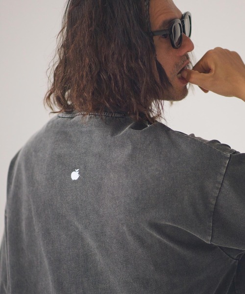 ADAM PATEK(アダムパテック)の「ADAMPATEK/basic logo aging T/ベーシックロゴエイジング加工Tシャツ(Tシャツ/カットソー・メンズ・グリーン/ホワイト/ブラック/ピンク・2/1)」の22枚目の写真