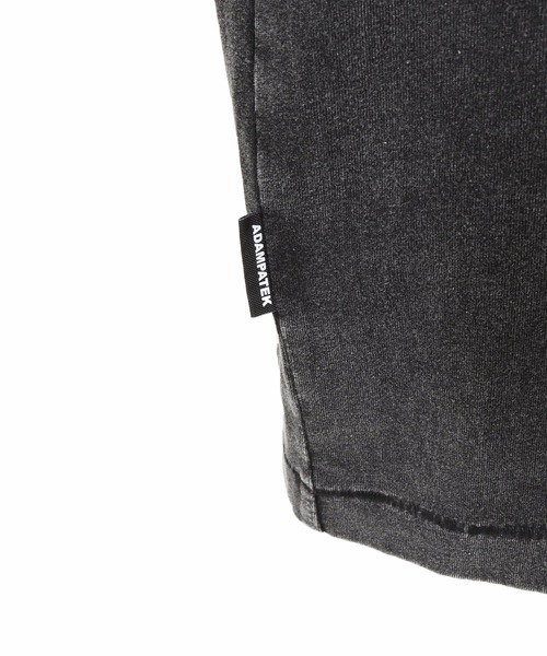 ADAM PATEK(アダムパテック)の「ADAMPATEK/basic logo aging T/ベーシックロゴエイジング加工Tシャツ(Tシャツ/カットソー・メンズ・グリーン/ホワイト/ブラック/ピンク・2/1)」の8枚目の写真