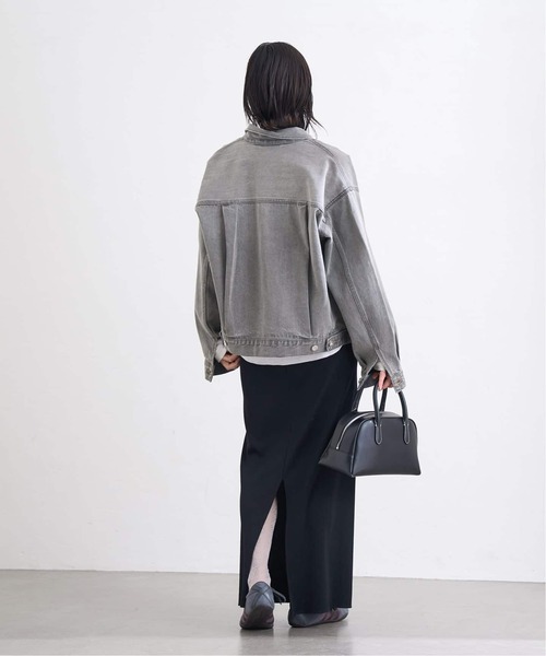 JOURNAL STANDARD（ジャーナルスタンダード）の「《追加3》Denim Trucker jacket（デニムジャケット・レディース・ブラック/ブルー系その他・FREE）」の7枚目の写真