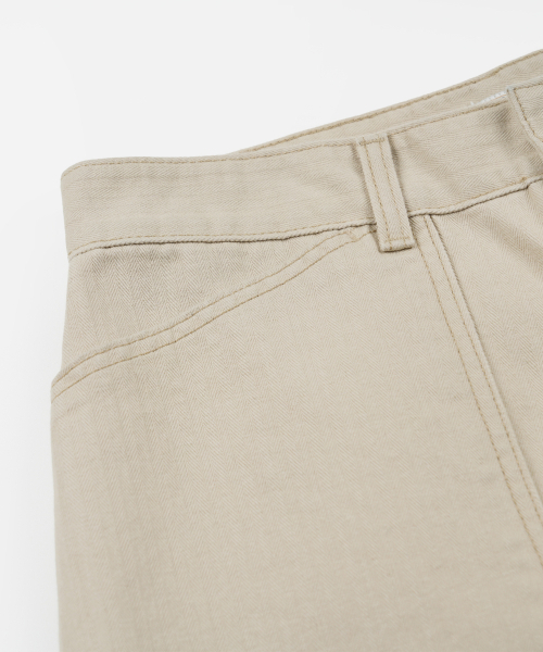 FRIZMWORKS(フリズムワークス)の「ARMY DENIM FATIGUE PANTS _ BEIGE(デニムパンツ・メンズ・その他・SMALL/MEDIUM/LARGE/X-LARGE)」の5枚目の写真