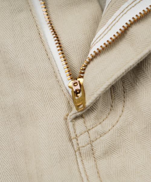 FRIZMWORKS(フリズムワークス)の「ARMY DENIM FATIGUE PANTS _ BEIGE(デニムパンツ・メンズ・その他・SMALL/MEDIUM/LARGE/X-LARGE)」の6枚目の写真