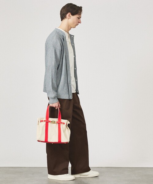 ABAHOUSE(アバハウス)の「キャンバス ベルトトートバッグ / Sサイズ / ユニセックス【CHIMERE/シメール】(トートバッグ・メンズ・グリーン/レッド・フリー)」の16枚目の写真
