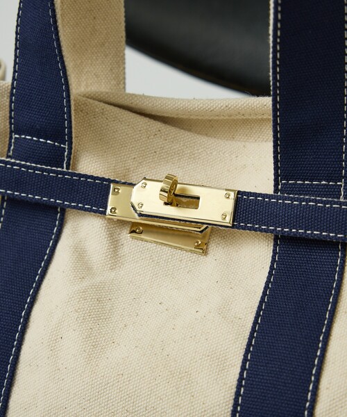 ABAHOUSE(アバハウス)の「キャンバス ベルトトートバッグ / Sサイズ / ユニセックス【CHIMERE/シメール】(トートバッグ・メンズ・グリーン/レッド・フリー)」の22枚目の写真