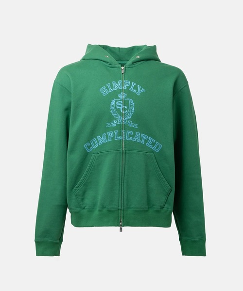 COLLEGE ZIP HOODIE（パーカー）｜SimplyComplicated（シンプリー